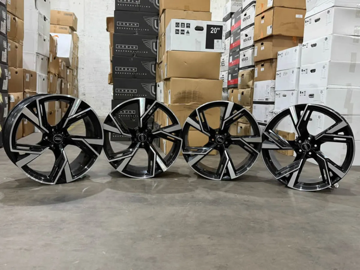 22" Genuine OEM Audi RS6 RS7 4K C8 Alloy Wheels - Image 1