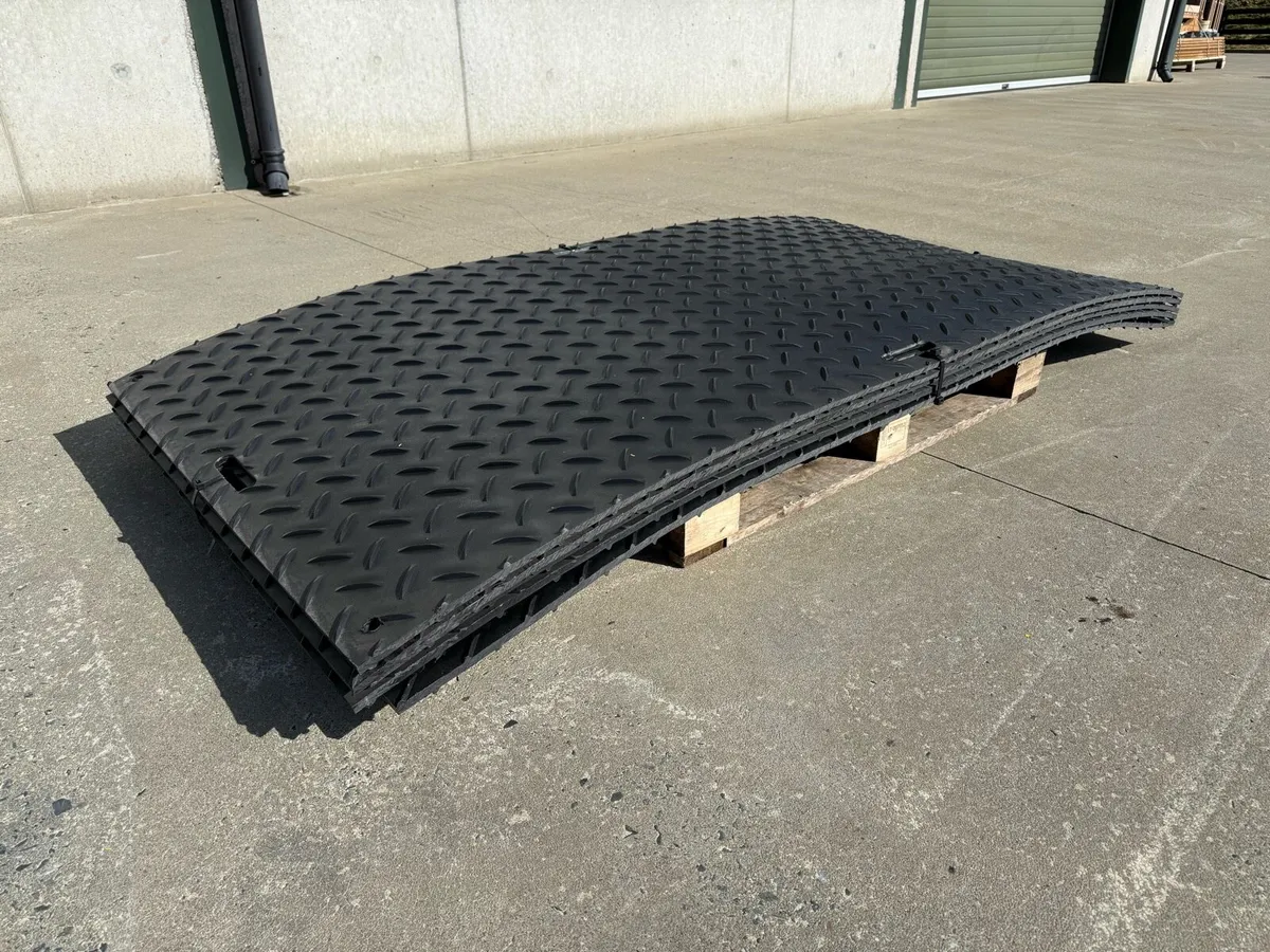 Ground protection mats 8 x 4 - Image 1