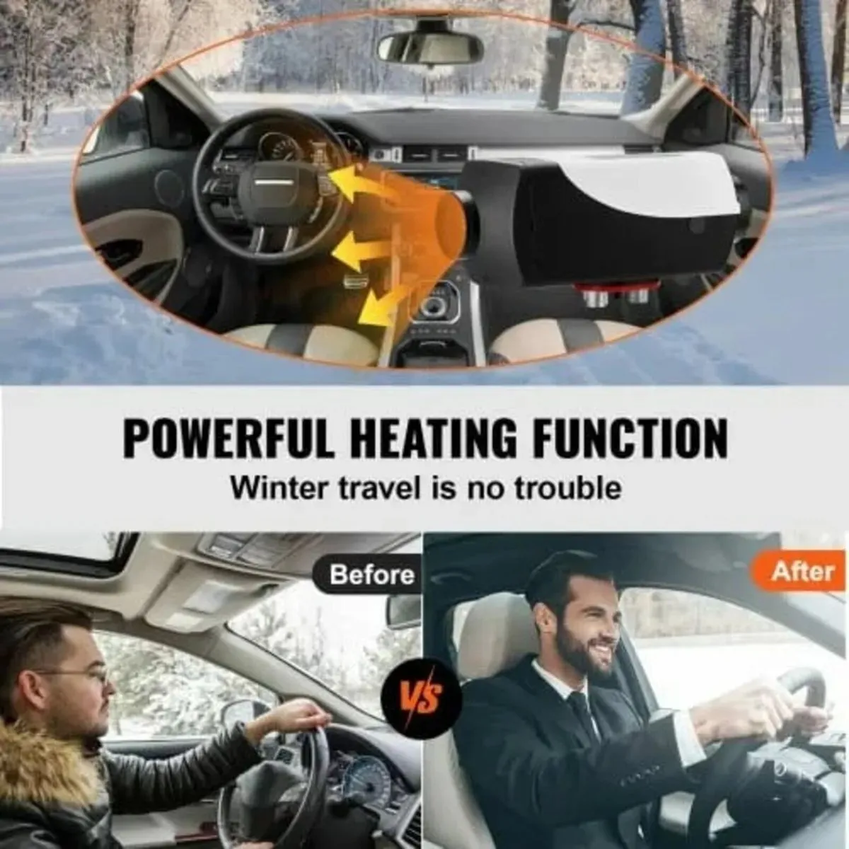 12V Diesel Parking Heater 5/8KW Powerful Fast Heat - Image 2