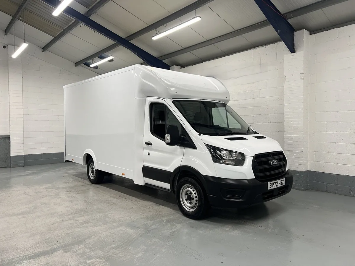 2022 Ford Transit Luton Low Loader Box Van - Image 2