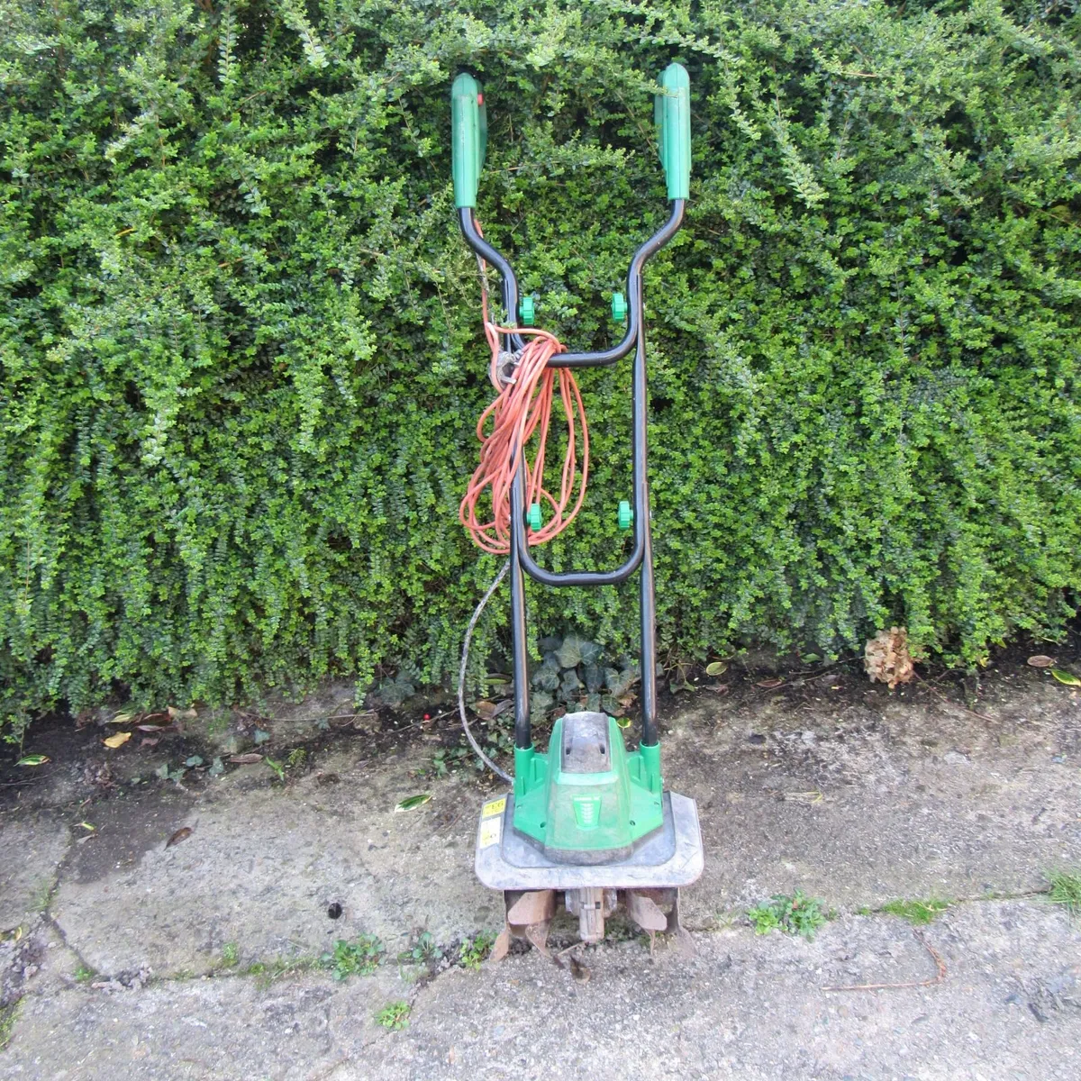 Electric Garden Tiller Cultivator Working Conditio - Image 1