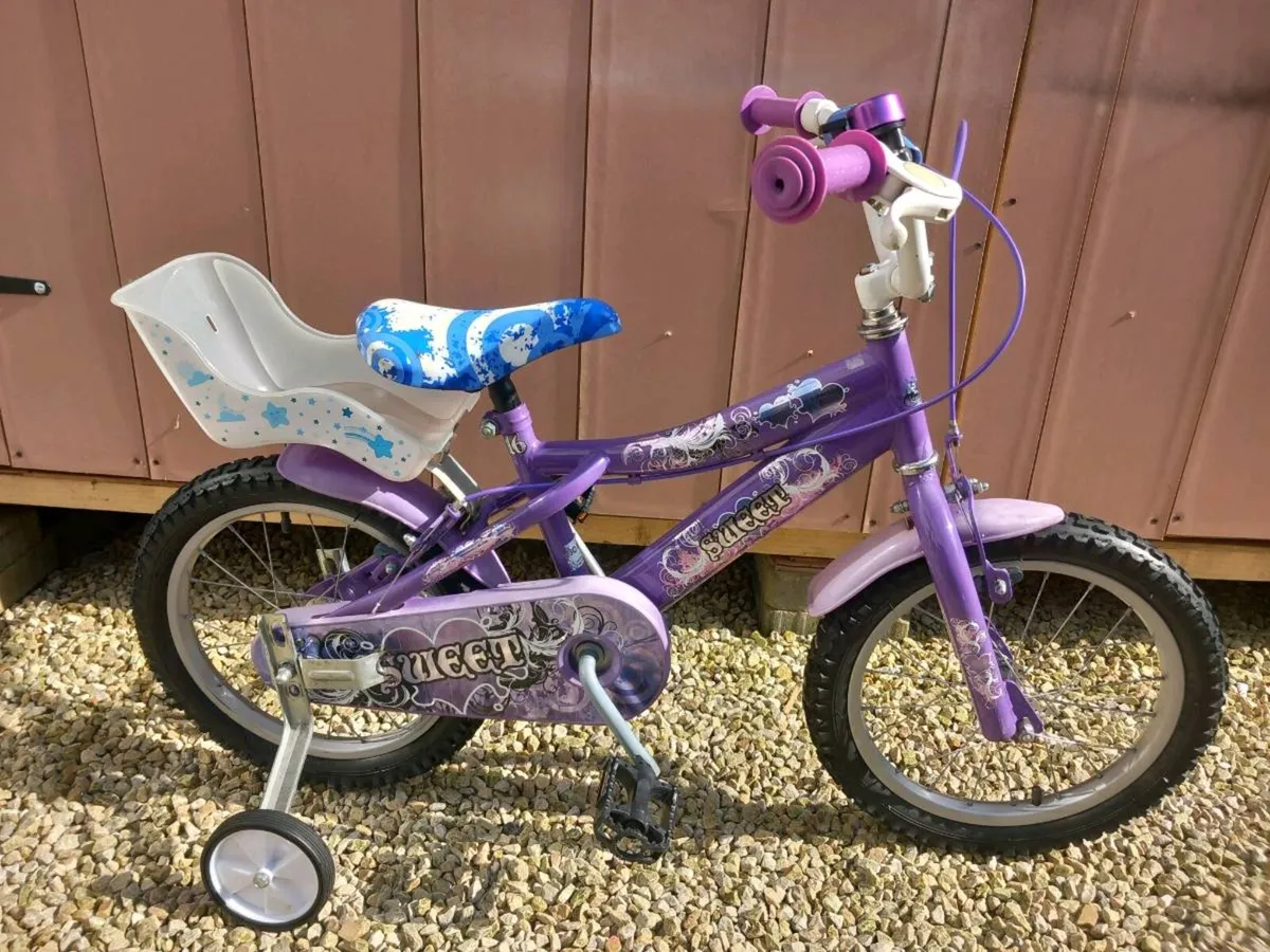Kids sweet bike size 16 inch wheels - Image 1