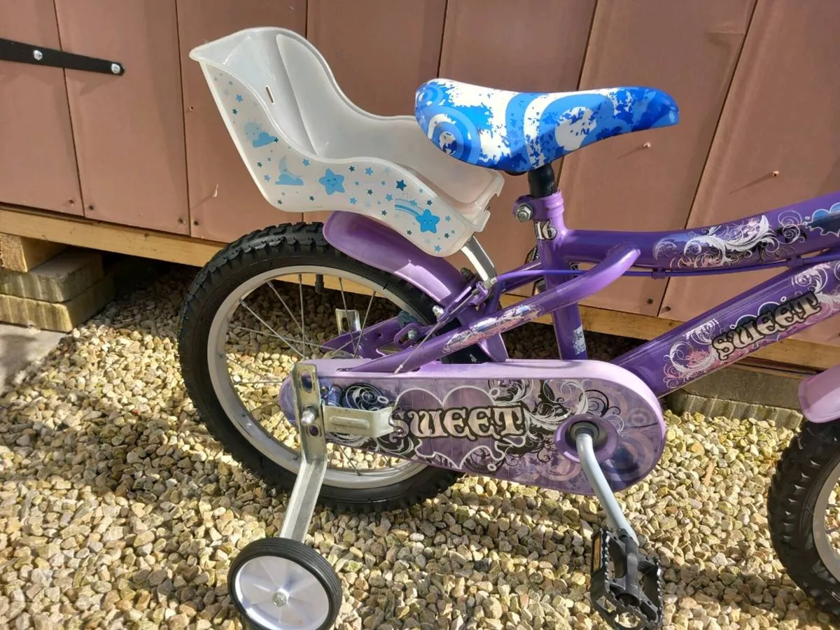 Kids sweet bike size 16 inch wheels - Image 3