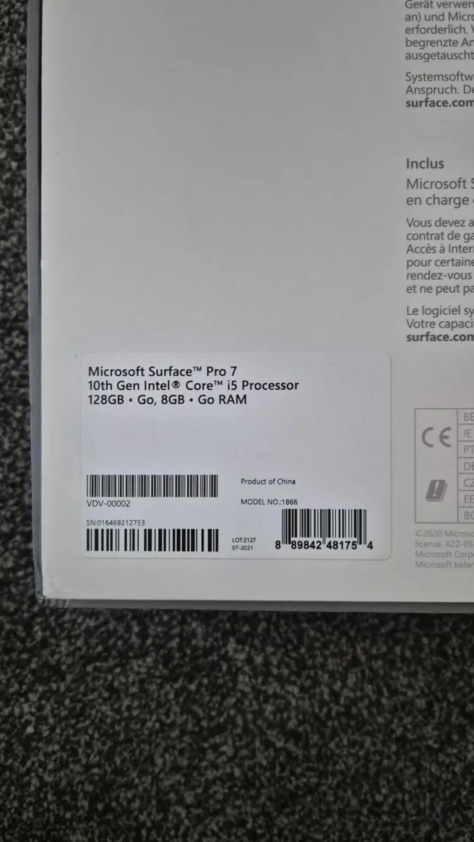 Microsoft Surace Pro 7 - 128GB Storage - Image 3