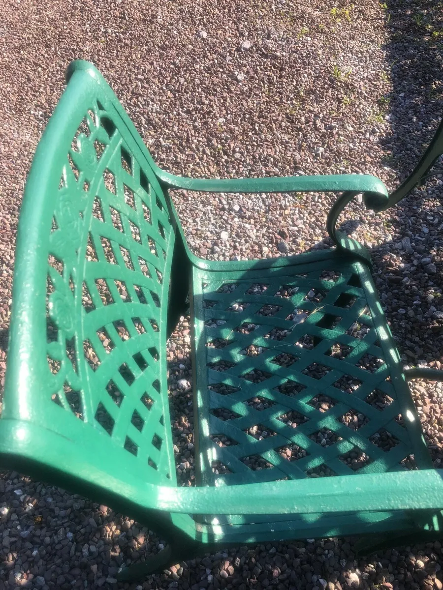 Garden table and chairs, statues,bbq, pots - Image 4