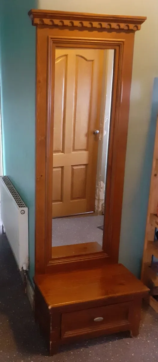 Freestanding Hall Mirror - Image 1