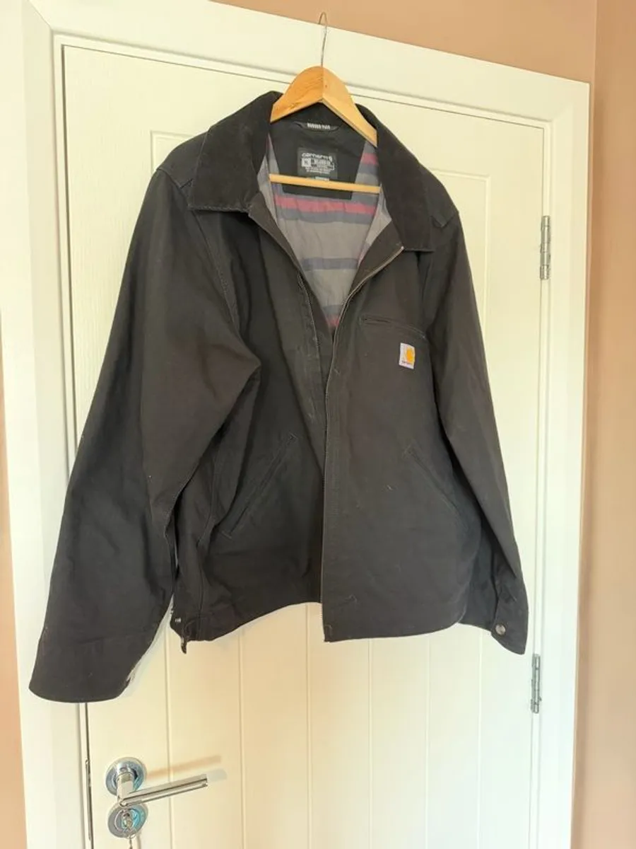 Carhartt Detroit Jacket Black - Image 2