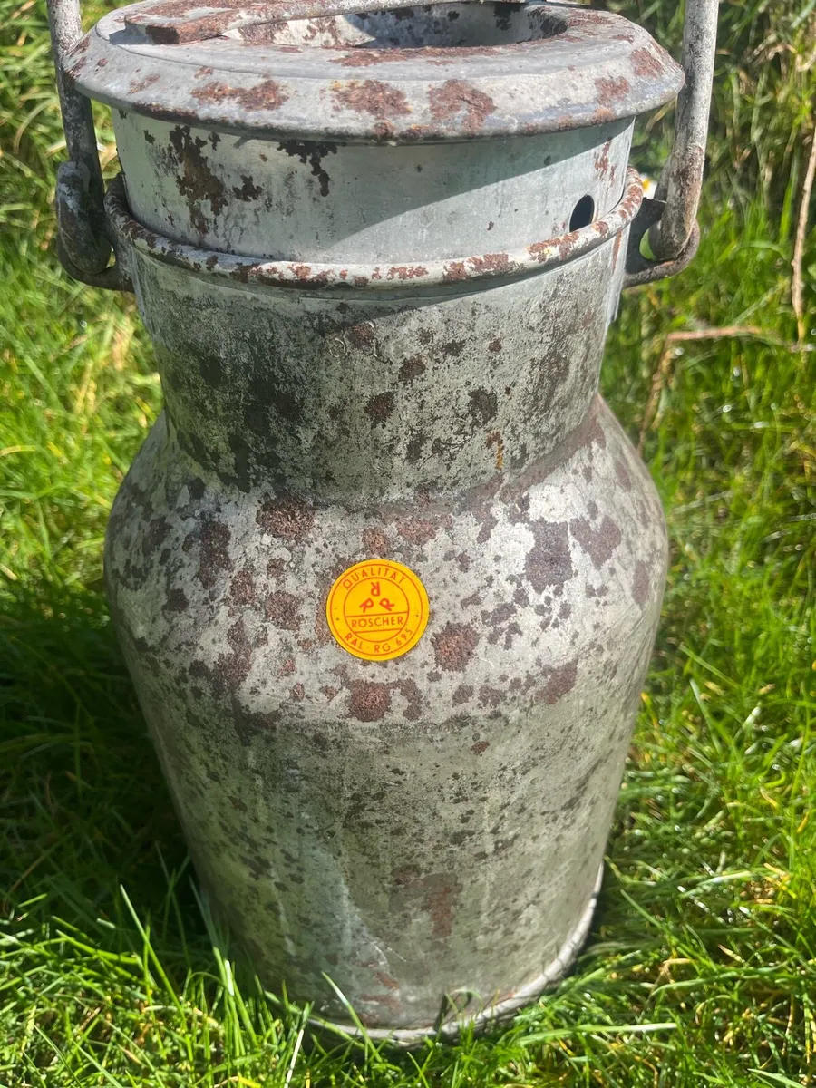 Vintage German Roscher Milk Churn - Image 2