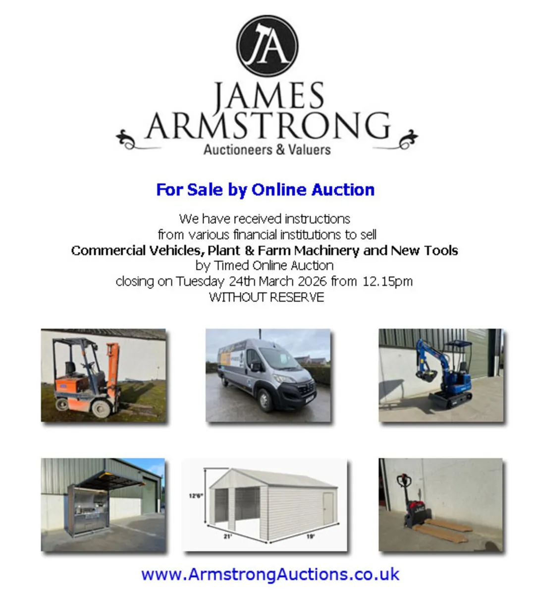 New 7ft Site Container **Online Auction** - Image 2