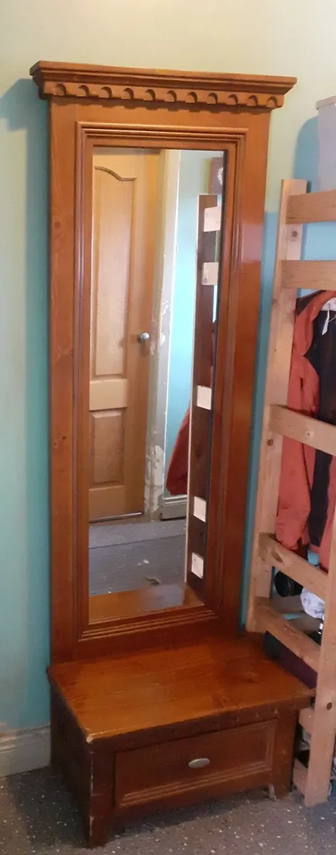 Freestanding Hall Mirror - Image 1