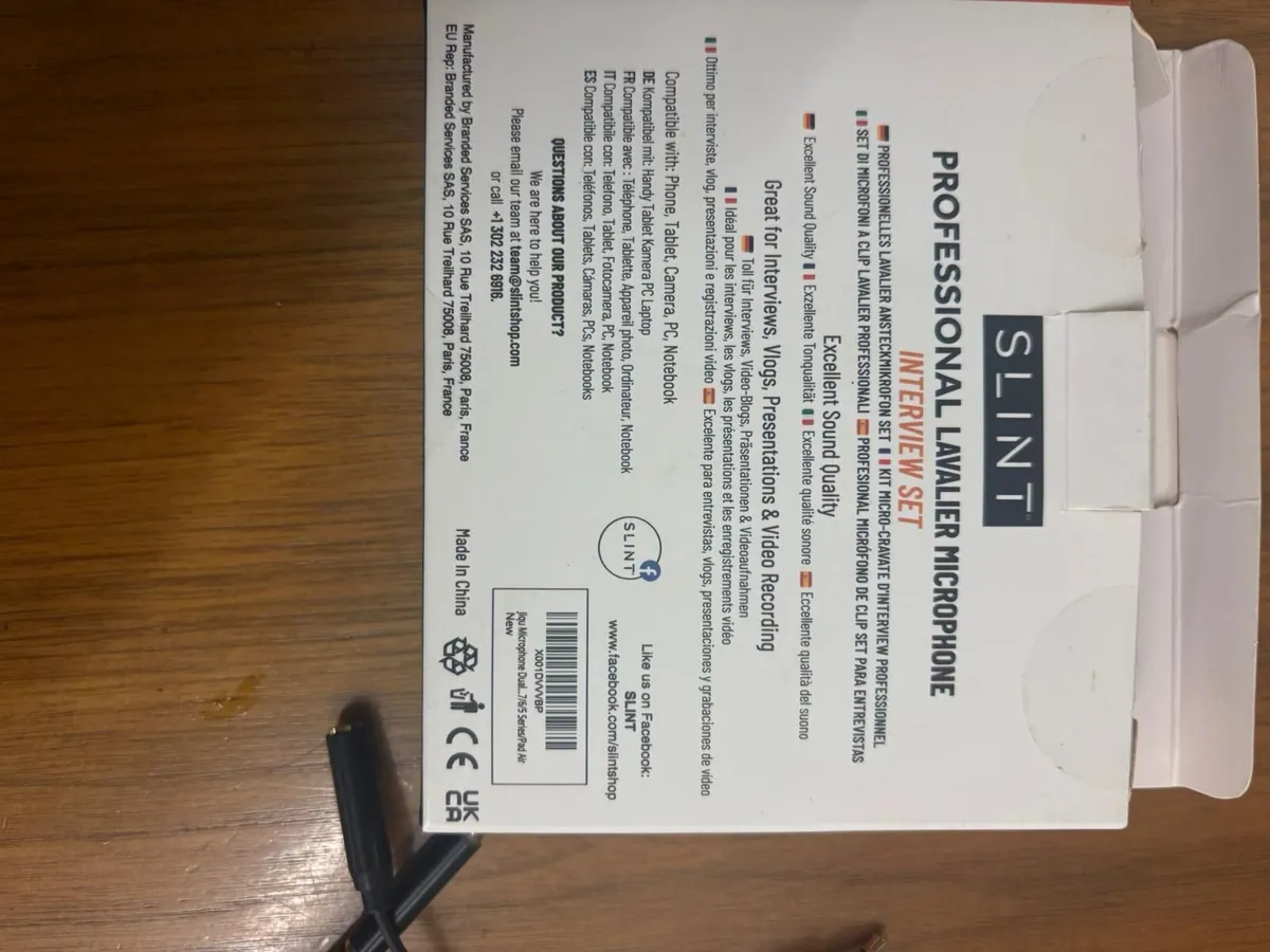 SLINT Professional Lavalier microphone - Image 3