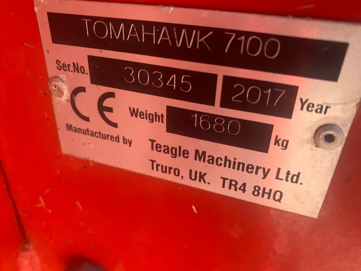 TEAGLE 7100 MOUNTED/TRAILED - Image 2