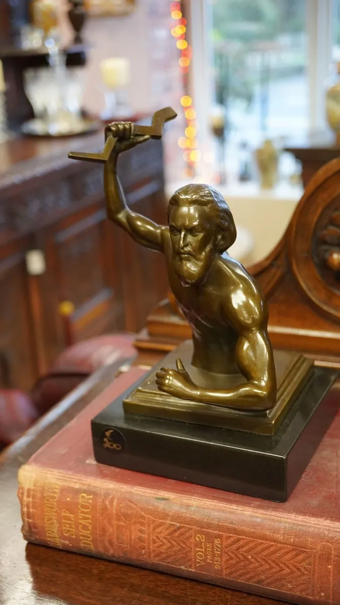 Bronze Greek God Zeus - Image 1