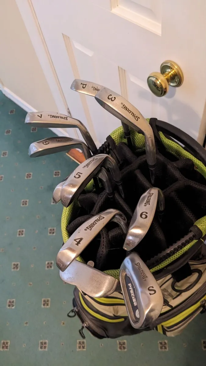 Fine Matching Set-Spalding Precise Left Hand Clubs - Image 1