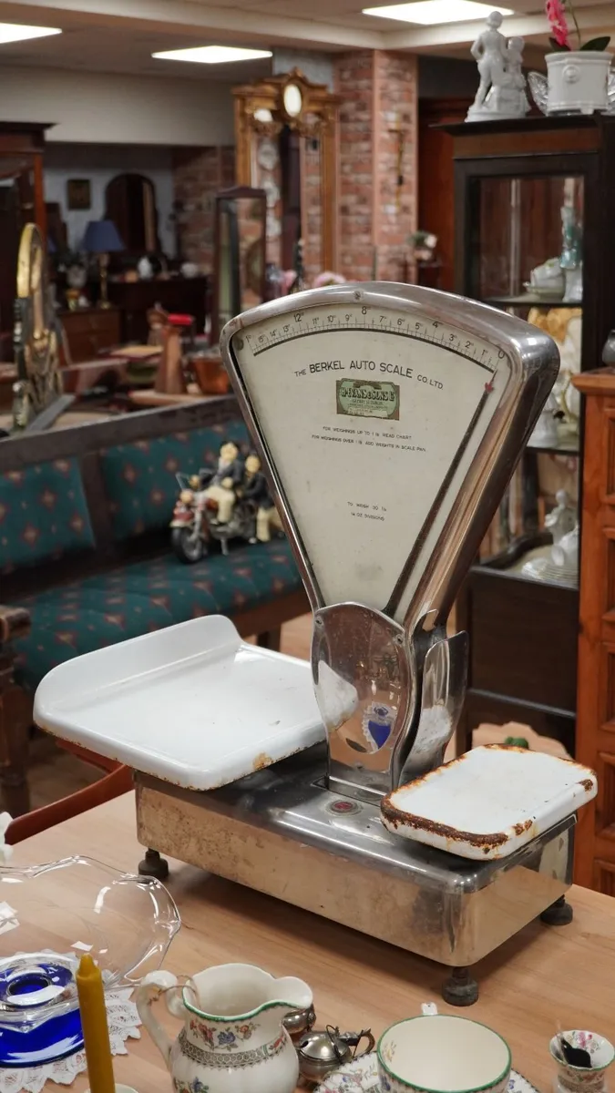 Vintage Berkel Counter Shop Scales Working - Image 4