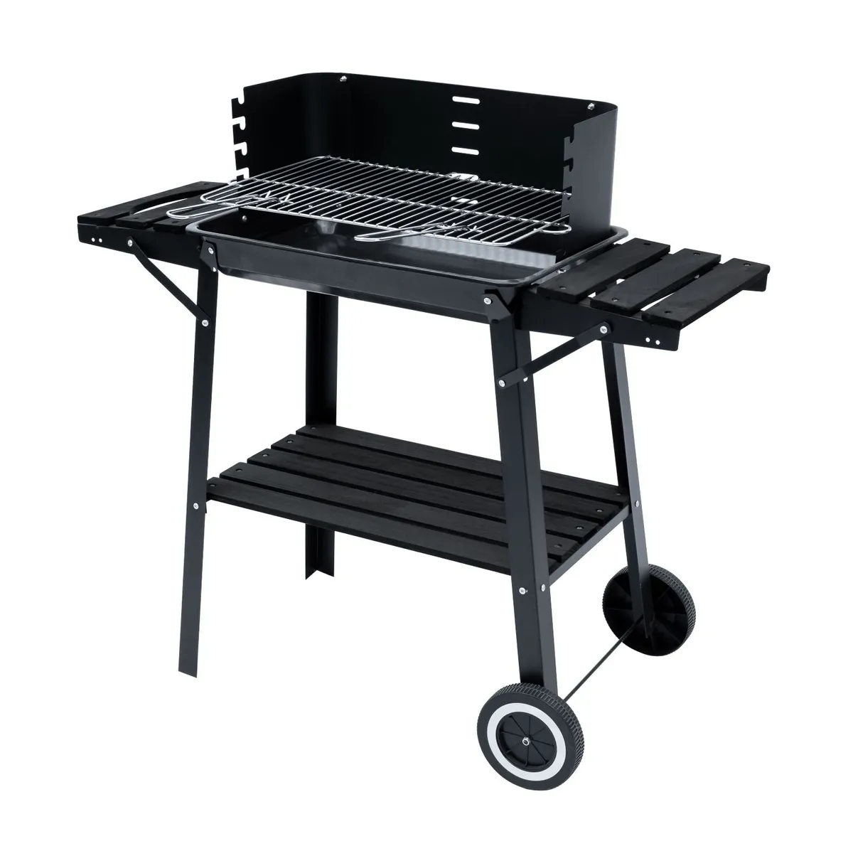 Titan BBQ Charcoal Garden Grill on Wheels - Image 1