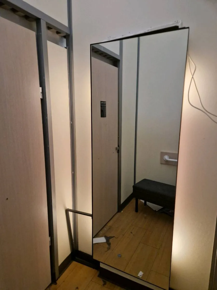Full length mirrors with light box surround - Image 1