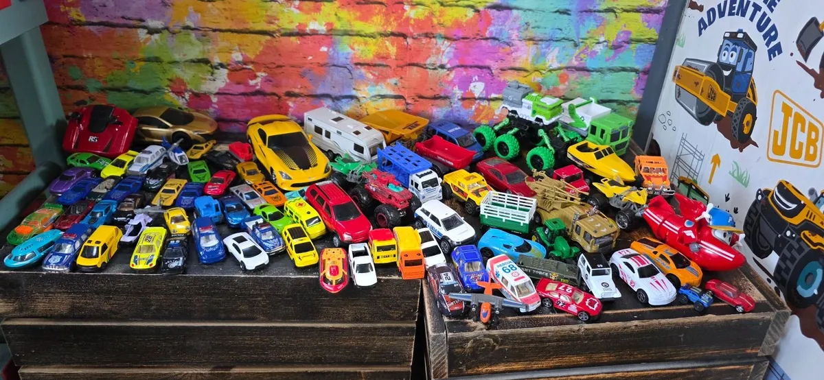 Toys car set 2 + RC car - Image 1