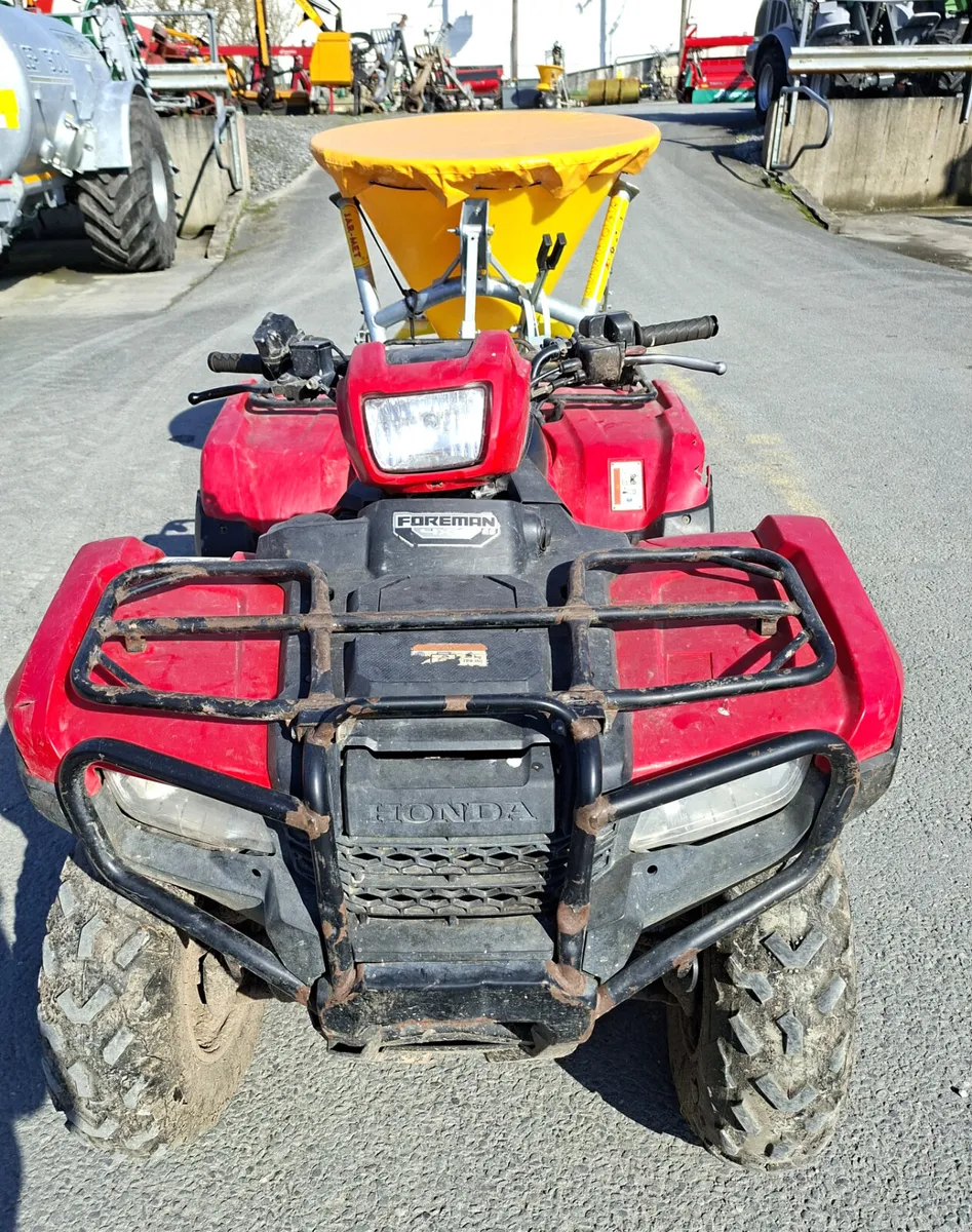 Honda 500 quad +Quad spreader - Image 2