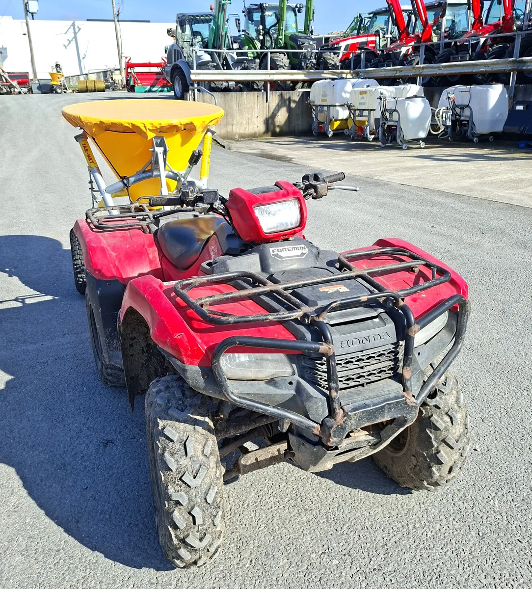 Honda 500 quad +Quad spreader - Image 1