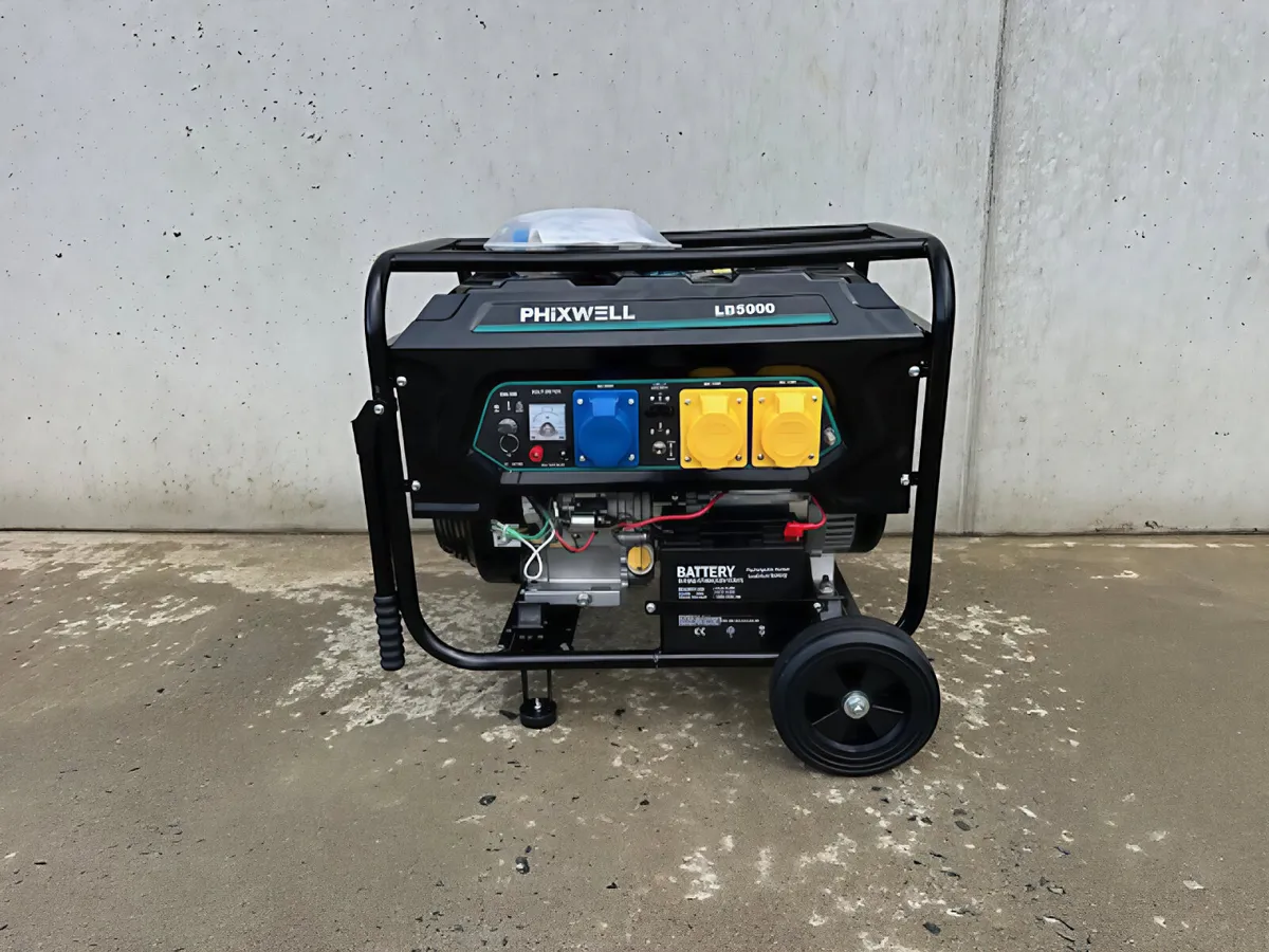 New Heavy-Duty Petrol Generator **Online Auction** - Image 1