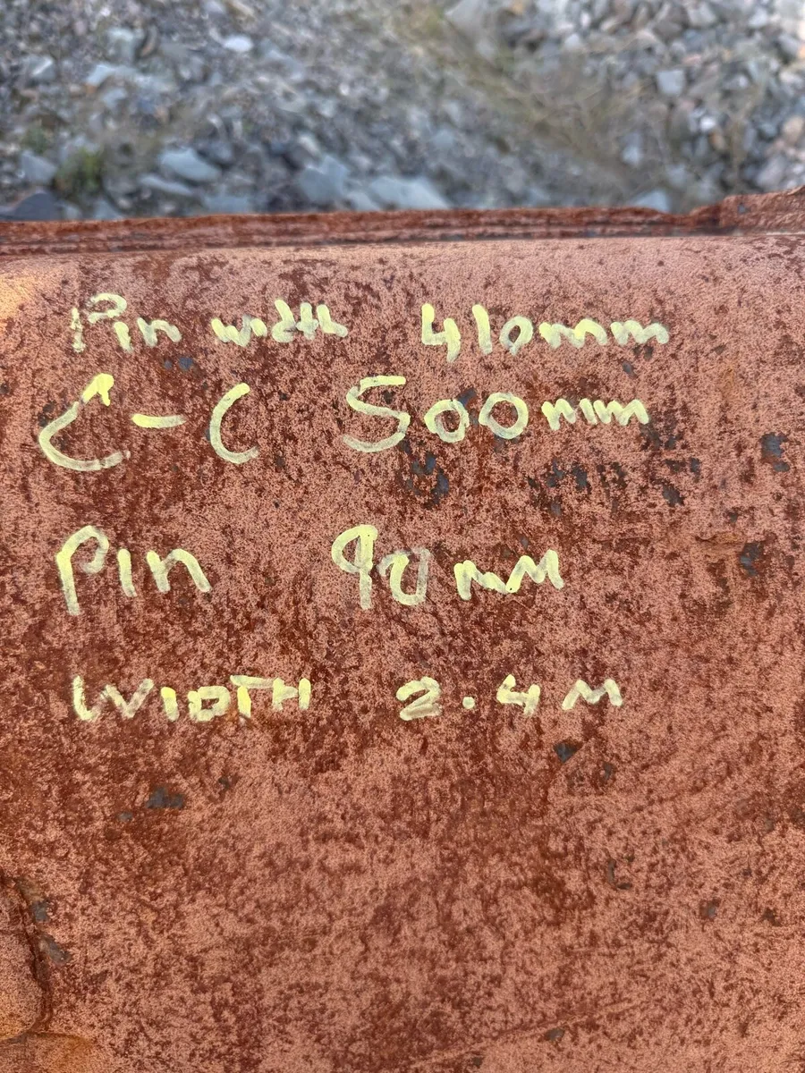 90mm hill 8ft grading bucket - Image 2