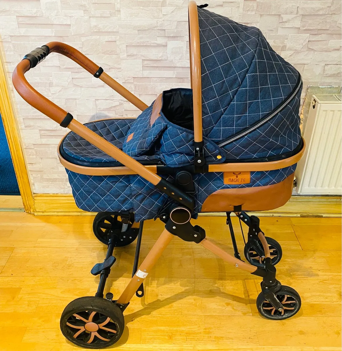 Baby Pram with Car Seat - Image 2