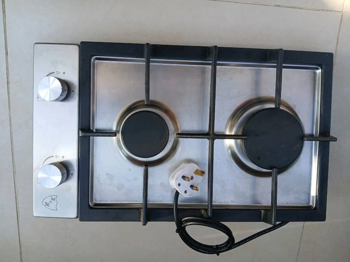 Gas Hob 2 Burner - Image 1