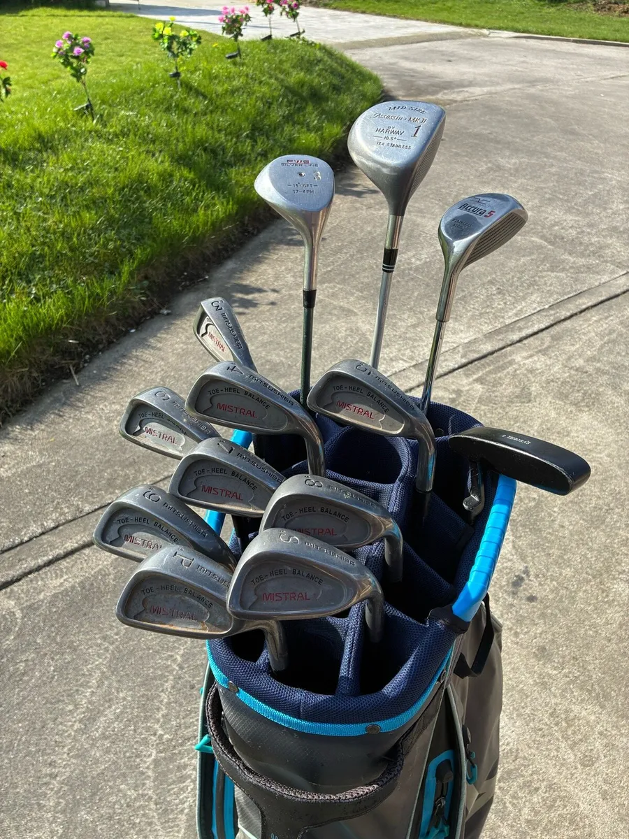 Beautiful Clubs and Bag - Image 3