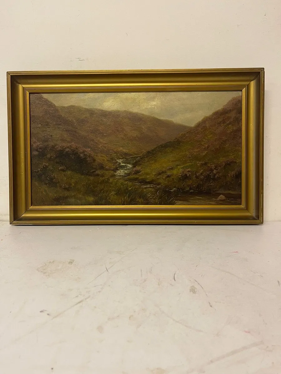 Alexander Williams RHA 1846-1930 oil board - Image 3