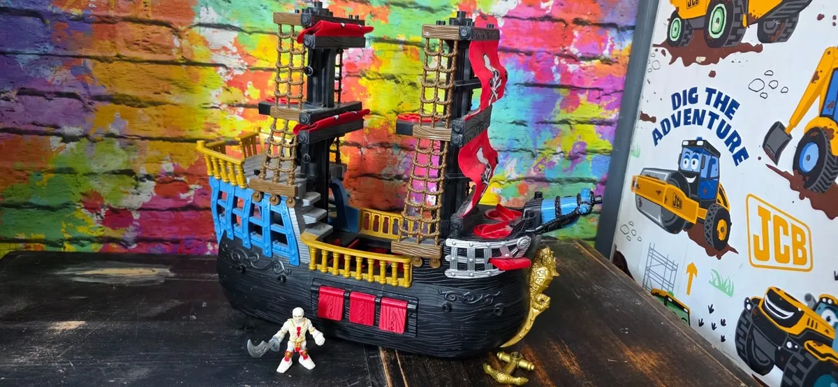 Imagine pirate ship with 1 figure - Image 2