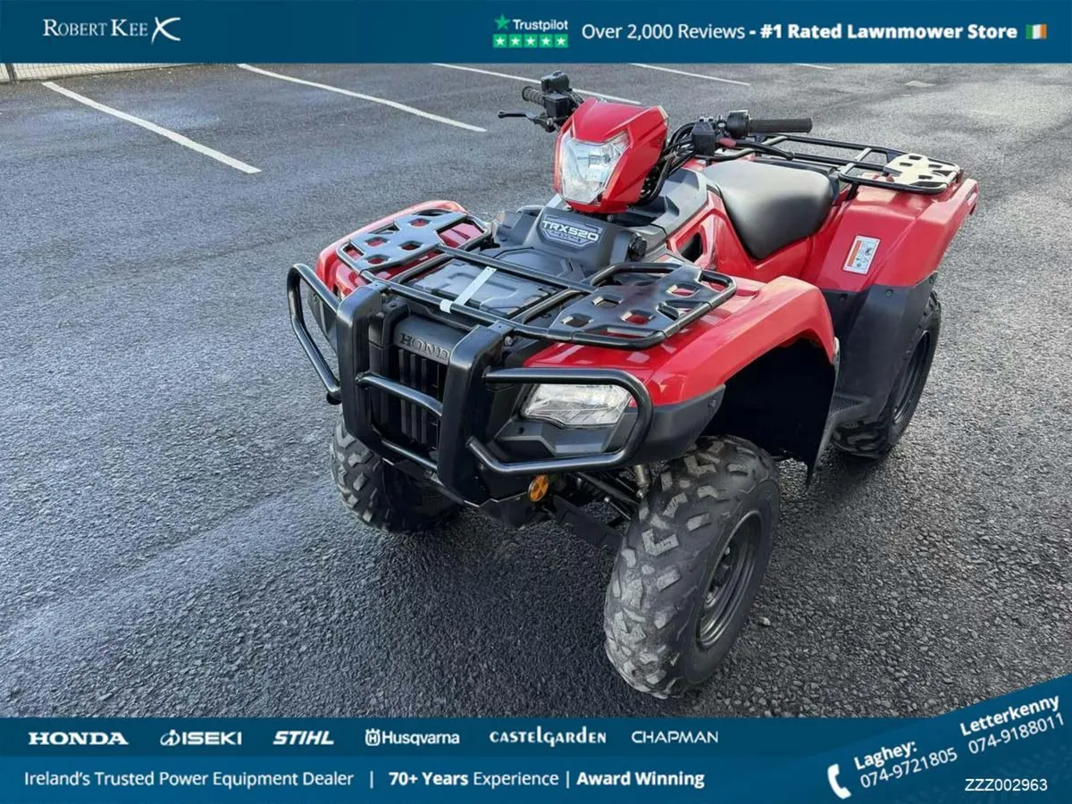 Honda TRX520FM6 Farm Quad - ZZZ002963 - Image 1