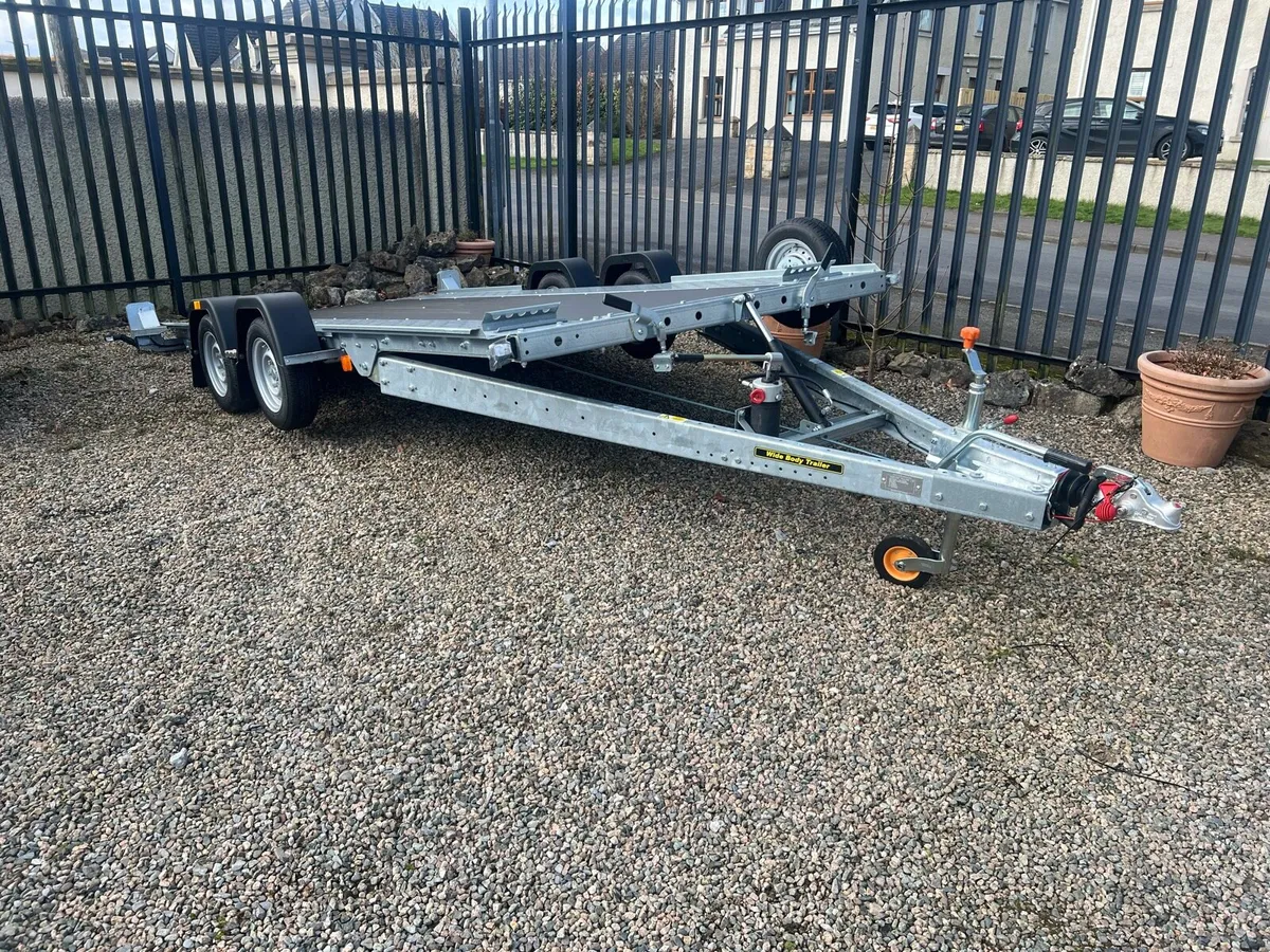 New Woodford Car Transporter 14’ Tilt - Image 1