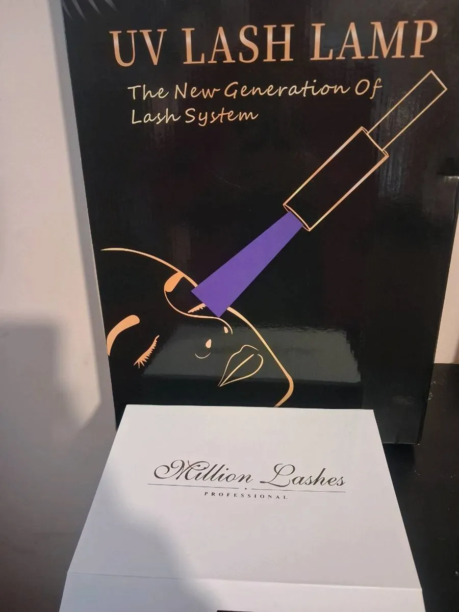 UV/LED full professional eyelash extension kit - Image 1