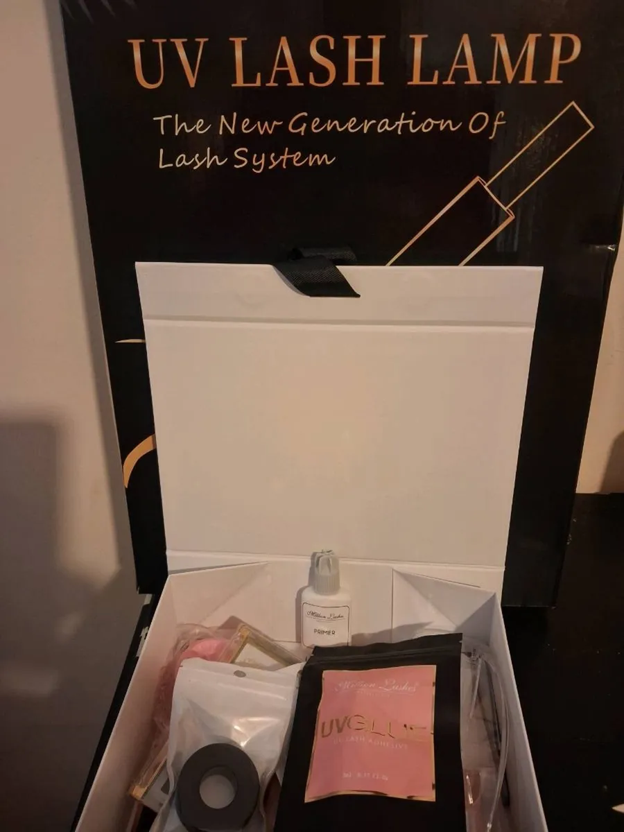 UV/LED full professional eyelash extension kit - Image 2