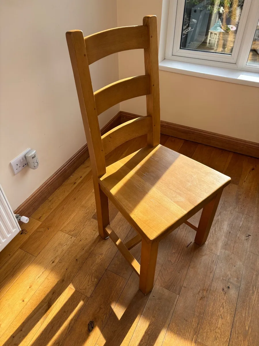 Oak chairs - Image 3