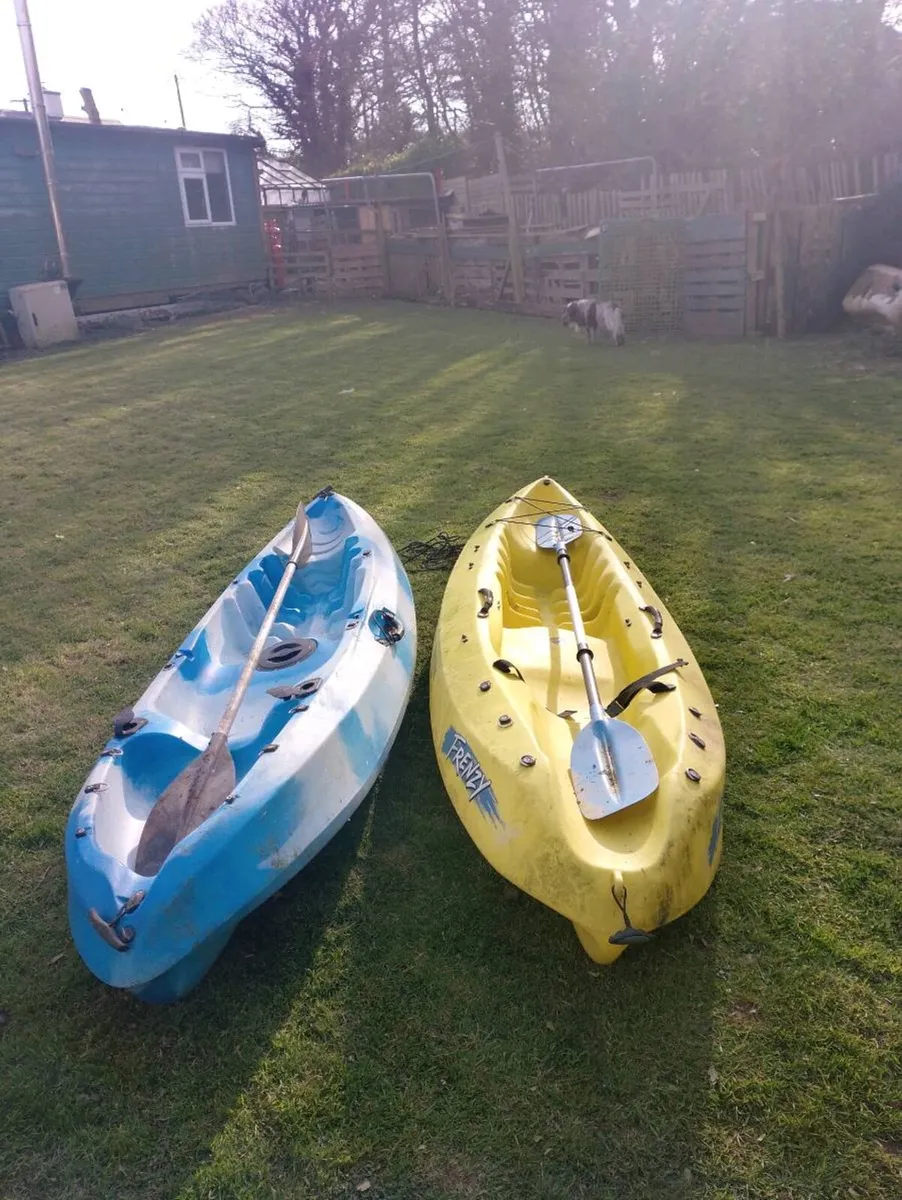 2 Kayaks for sale - Image 1