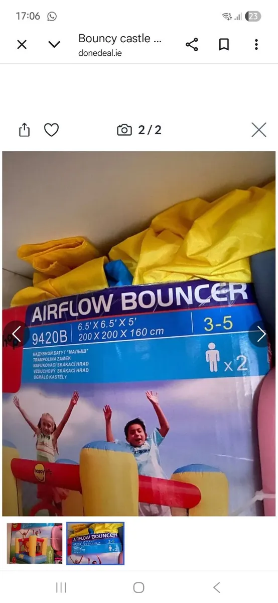 Kids Bouncing Castle - Image 1