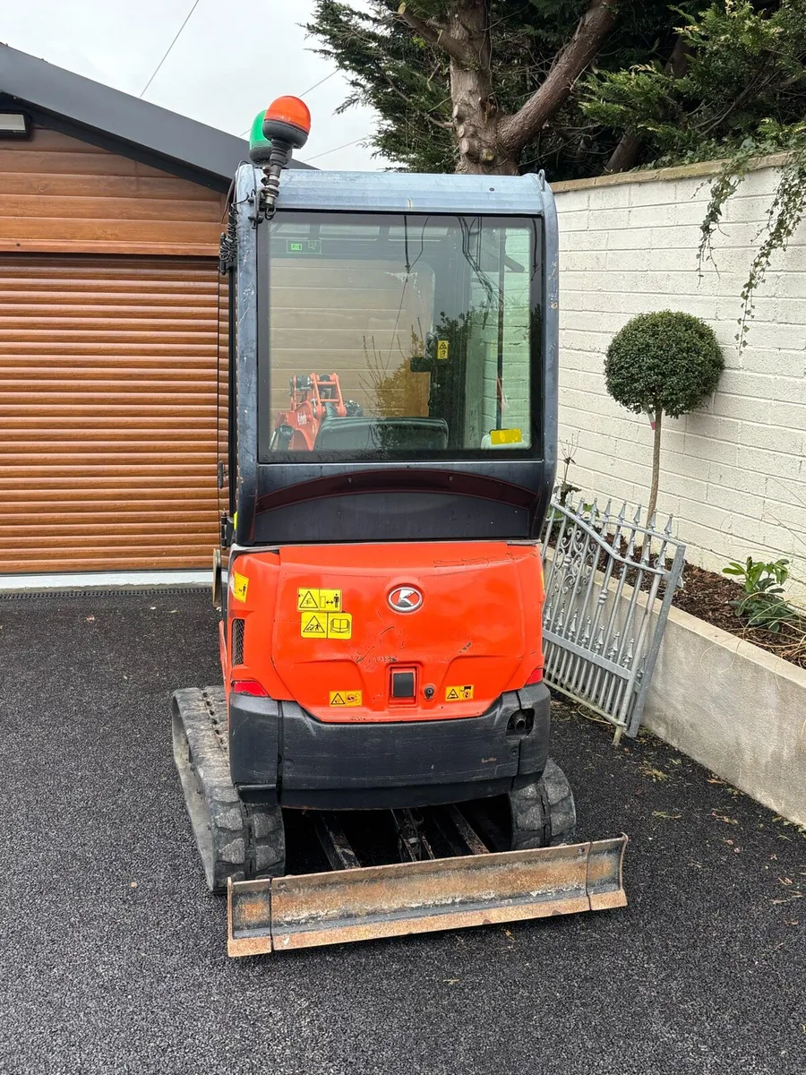 Kubota KX016-4   1.6ton Mini Digger - Image 2
