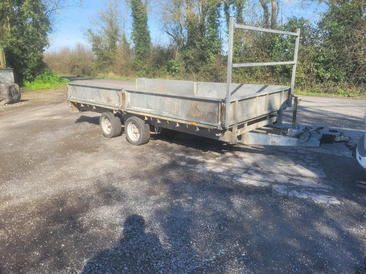 14x6'6 ifor Williams drop sides trailer - Image 1