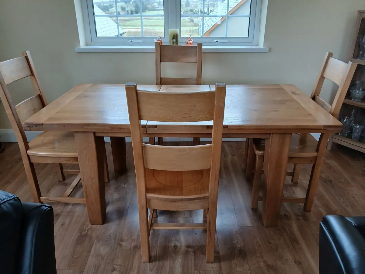 Dining table and chairs - Image 2