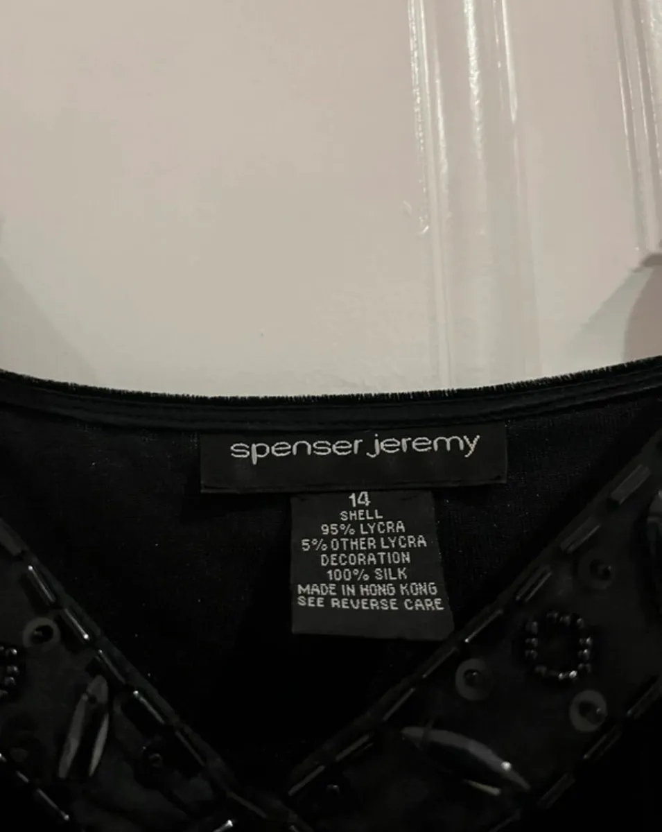 Vintage designer black dress - Image 3