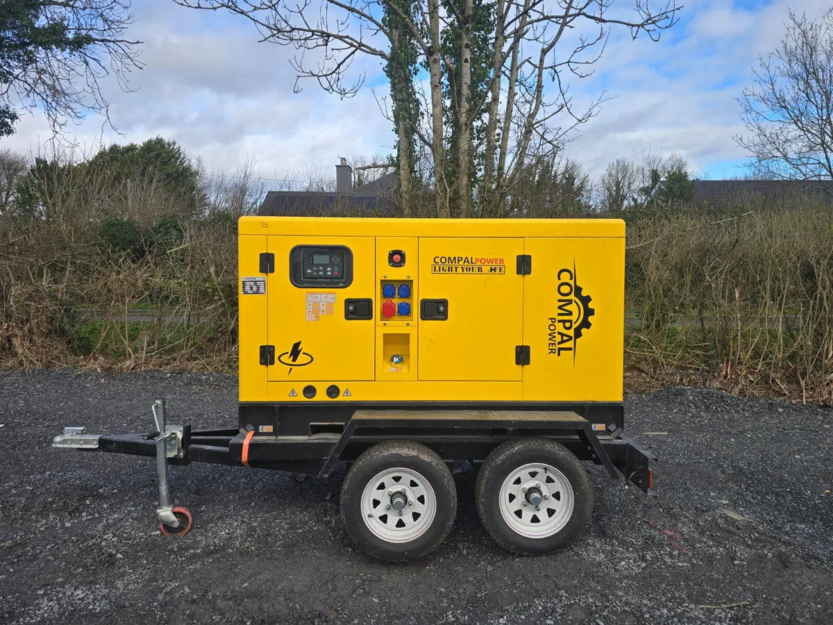41kva Generator and trailer - Image 1