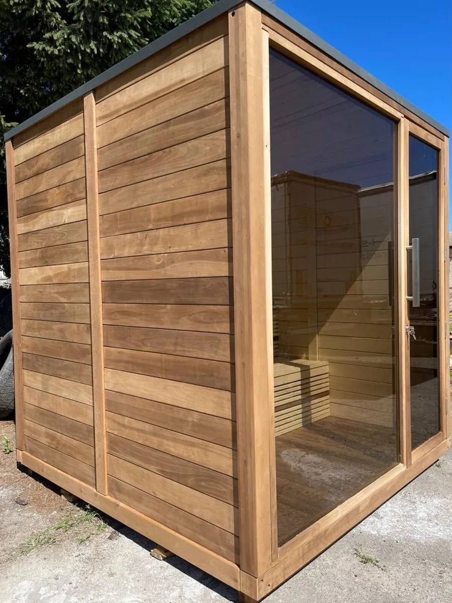 Outdoor Sauna 2.3 × 2.3 m — 3 to 5 People - Image 4
