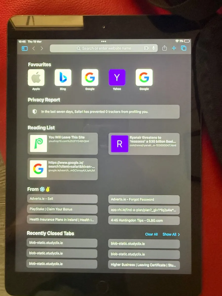 Ipad 7th gen space grey 32gb - Image 2