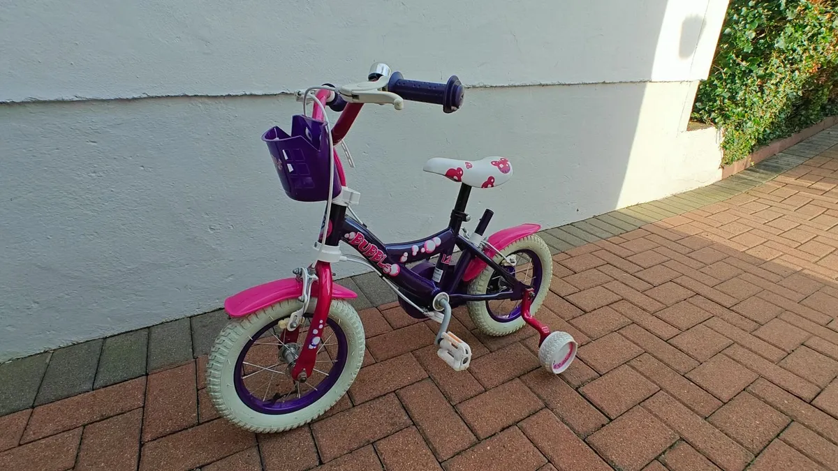 Girls 12 inch Bike - Image 1