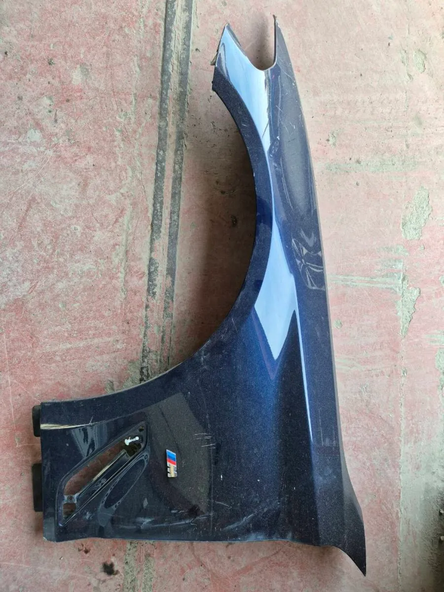 2021 bmw g30 m sport bumper and rh wing - Image 4