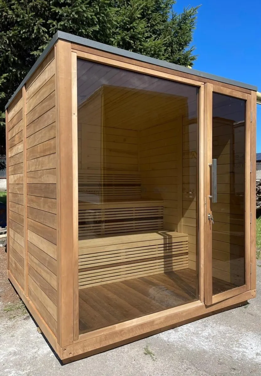 Outdoor Sauna 2.3 × 2.3 m — 3 to 5 People - Image 2