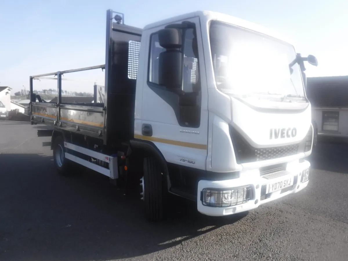 Iveco 75-160 13ft d.d.s Tipper , 51,000 miles 2020 - Image 3