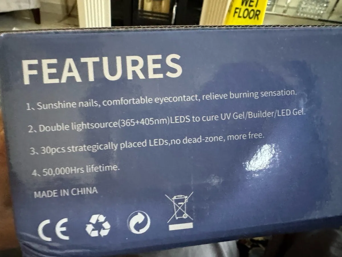 Nail Lamp rechargeable - Image 1